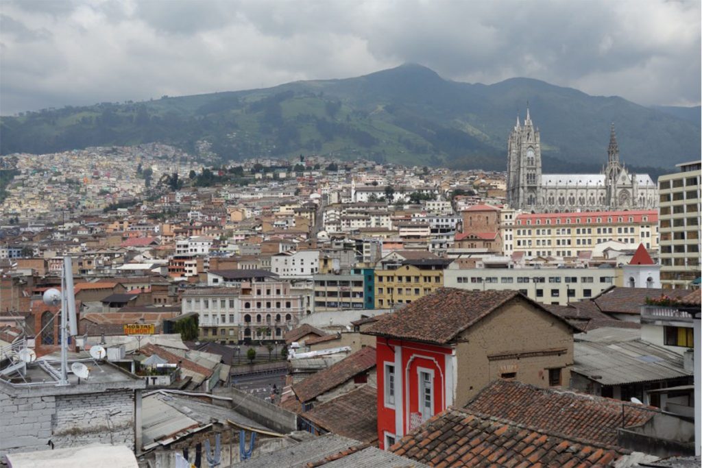 Vue de Quito